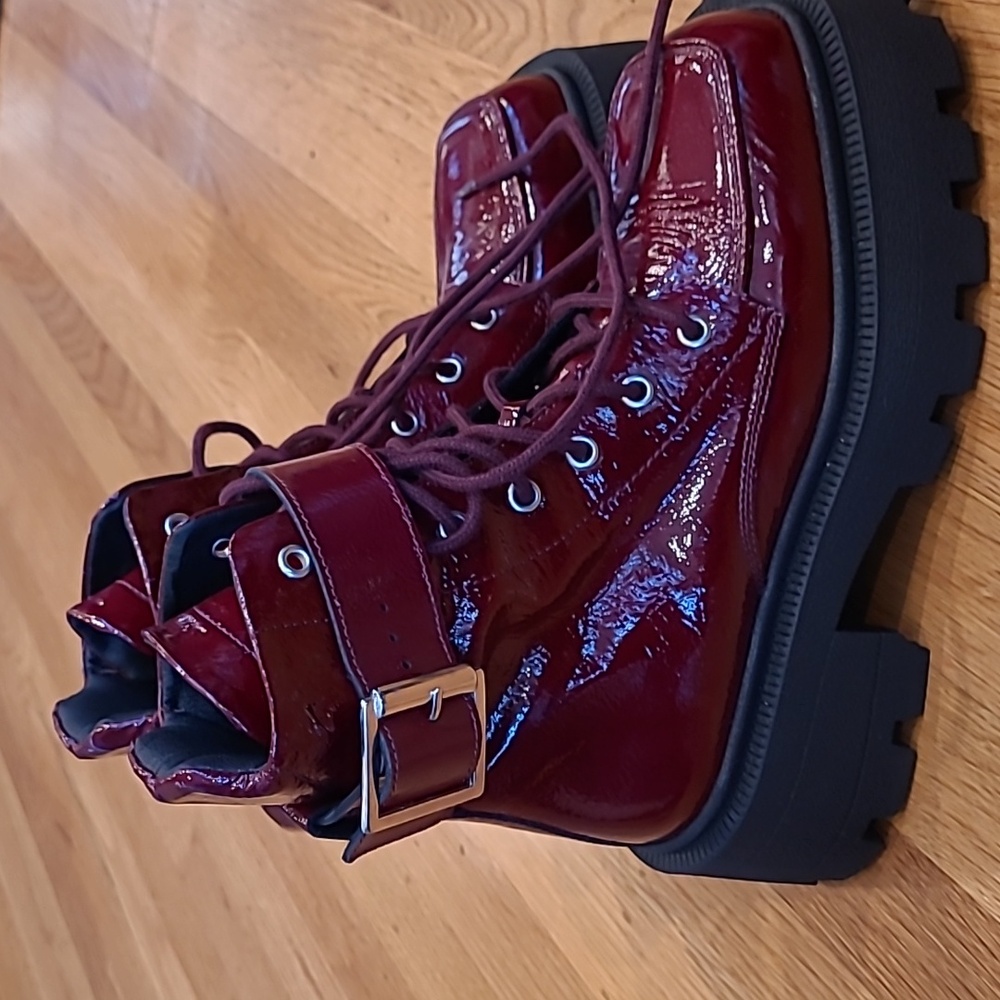 Cooperative Urban Outfitters Platform Utility Tania Buckle Boots